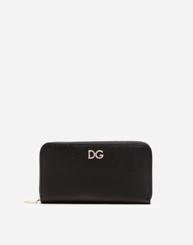 Dauphine calfskin zip around wallet - 1