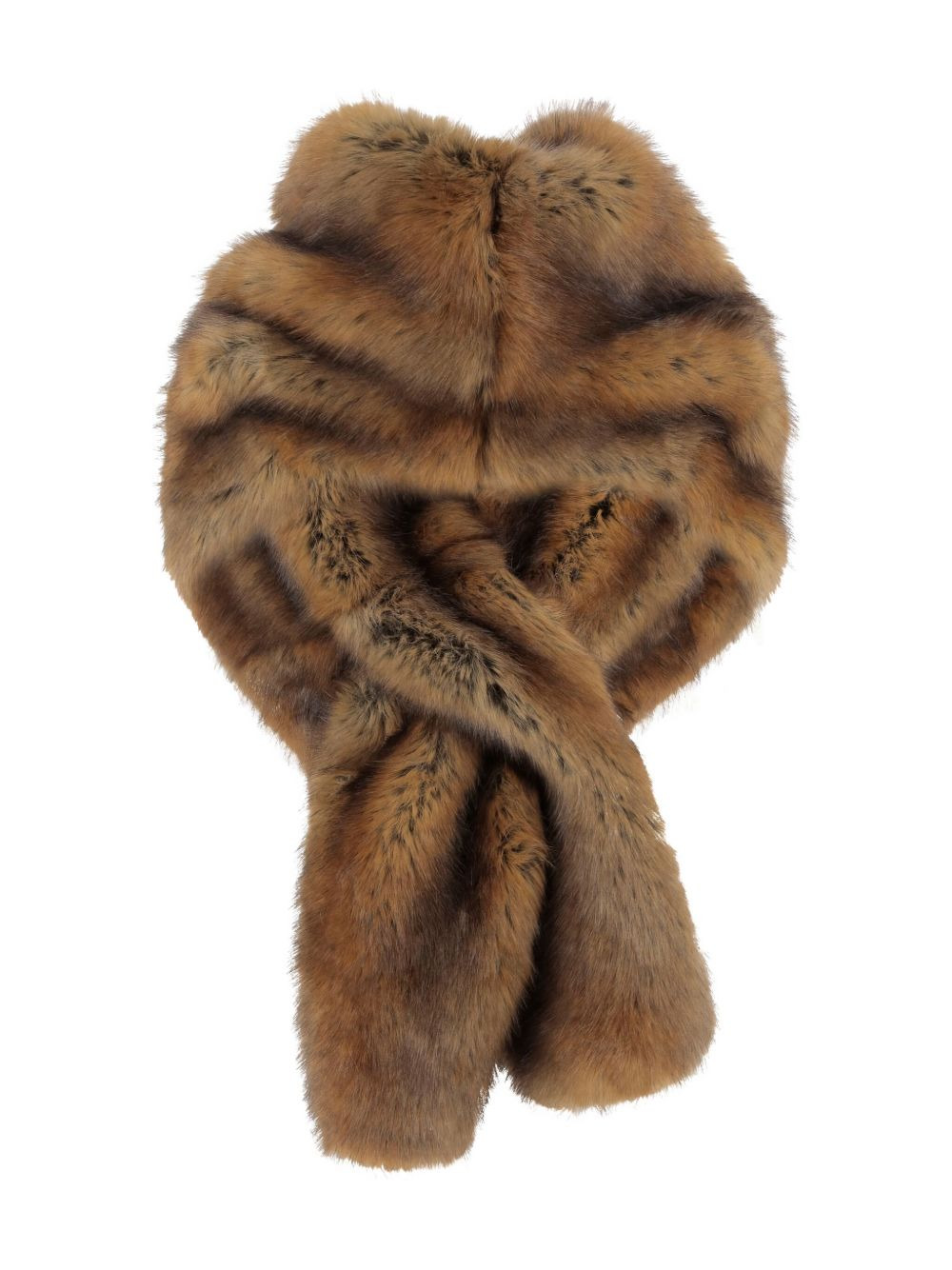 faux-fur stole - 2