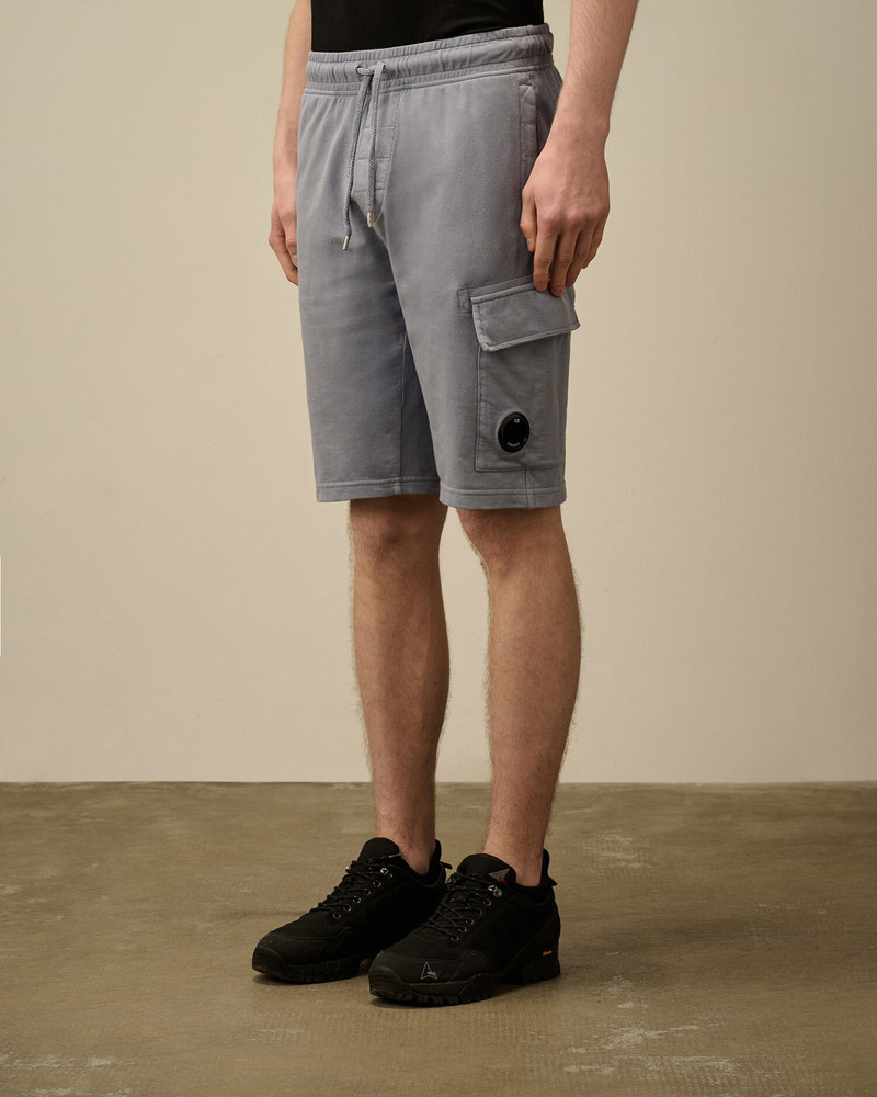 Light Fleece Cargo Lens Shorts 3