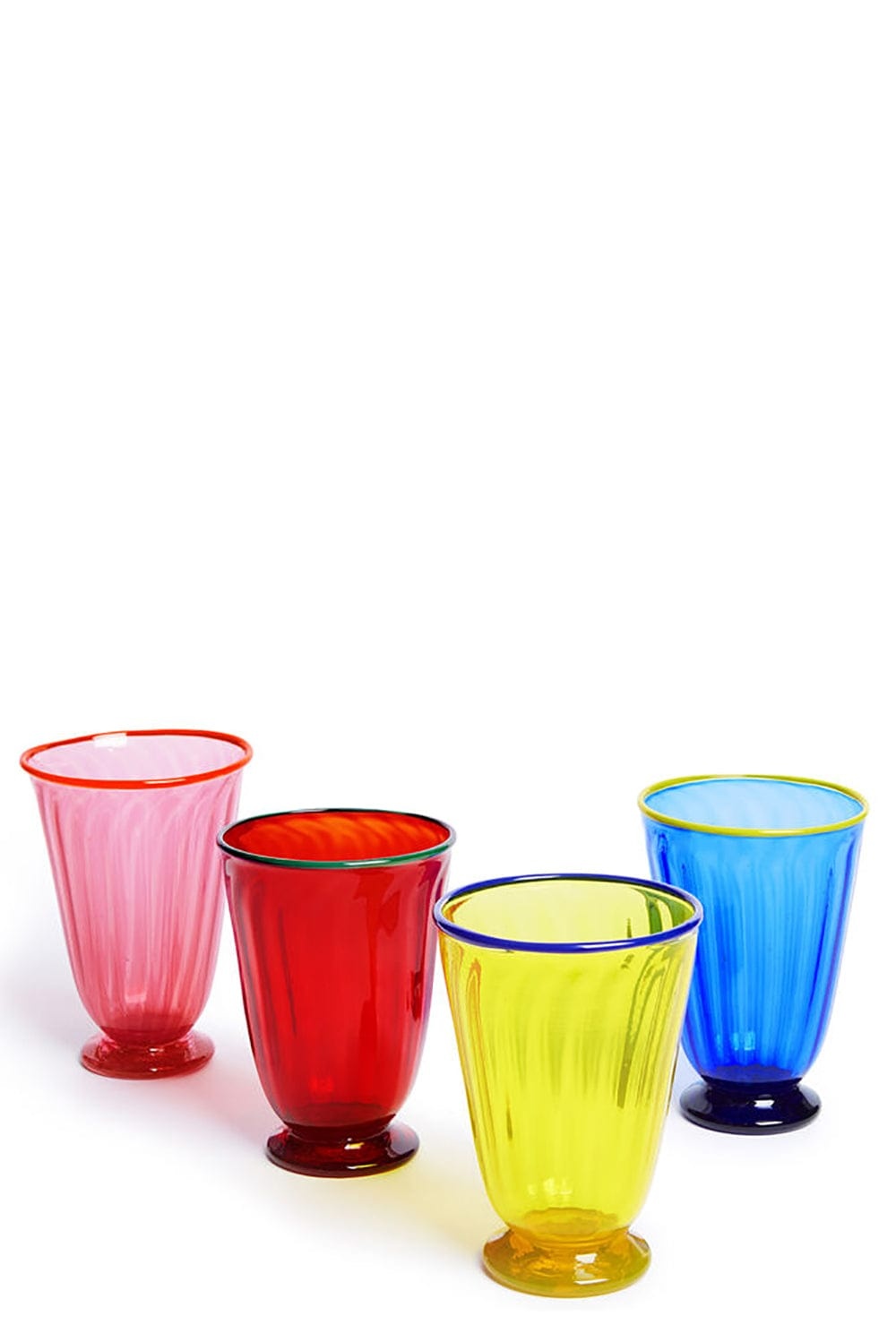 Rainbow Glasses Set Of 4 - 1