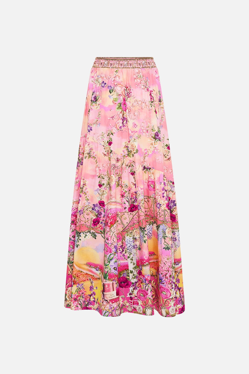 SKIRT WITH SHAPED SEAM - 8
