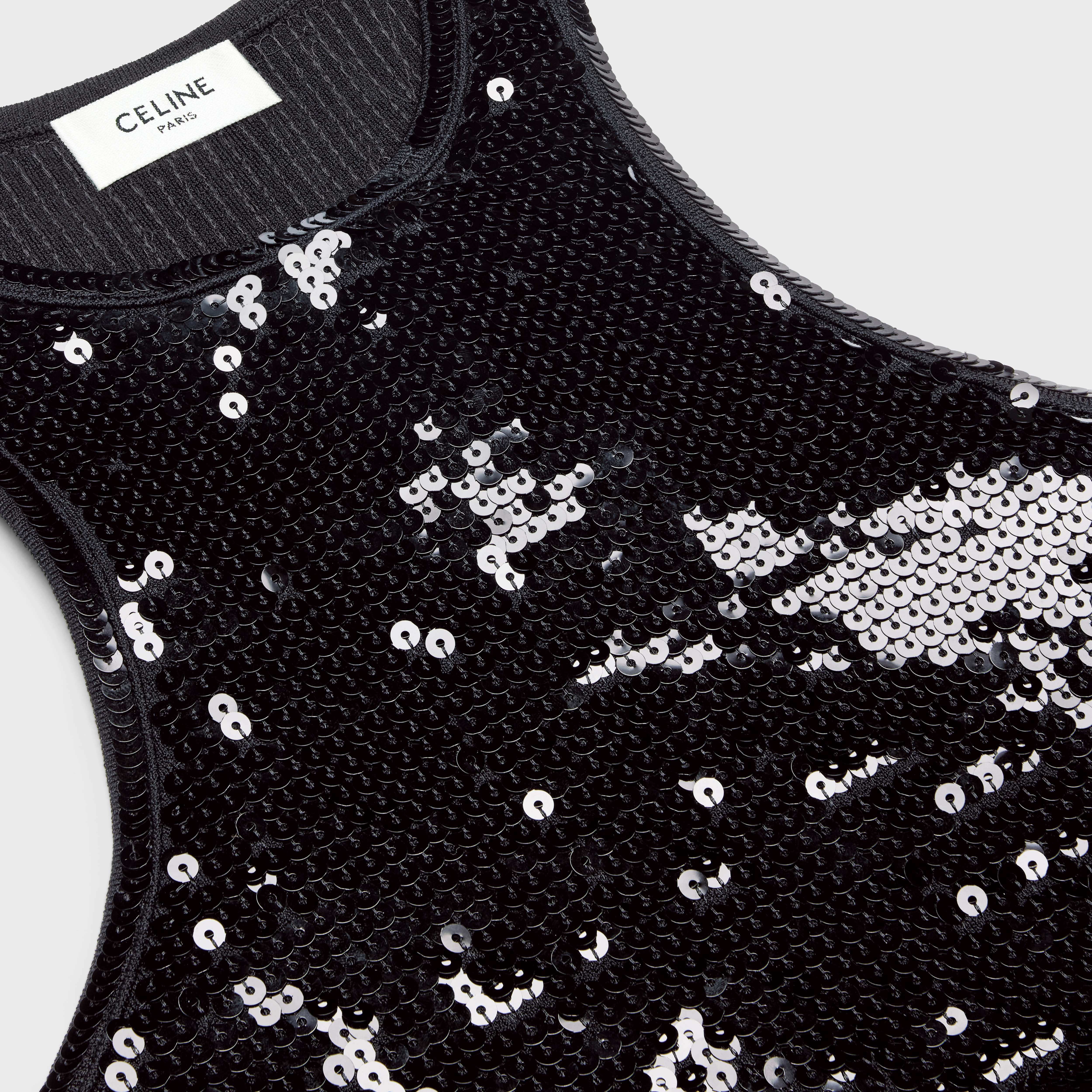 EMBROIDERED VISCOSE CROP TOP WITH UNDERWIRE - 3
