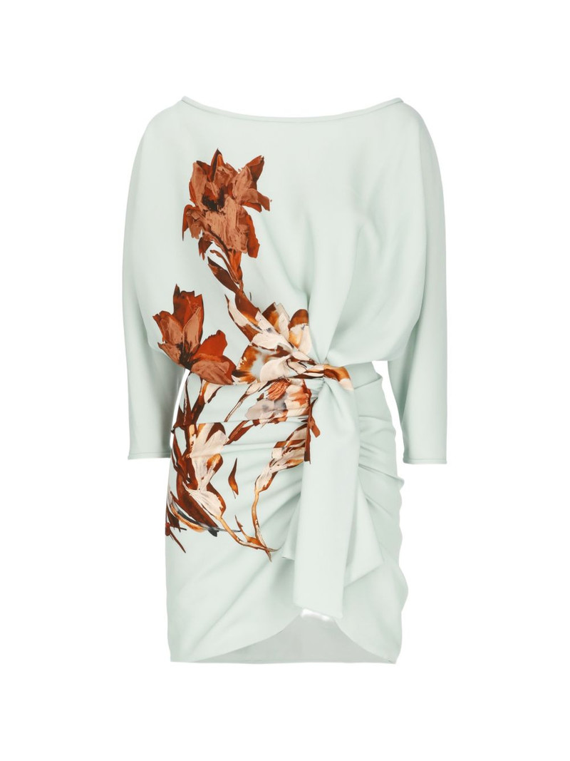 Ayla floral-print mini dress 5