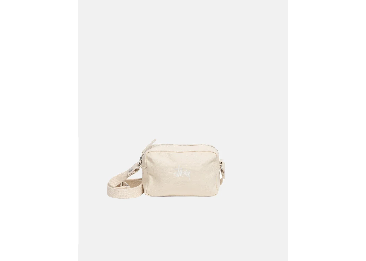 Stussy Canvas Side Pouch Natural - 1
