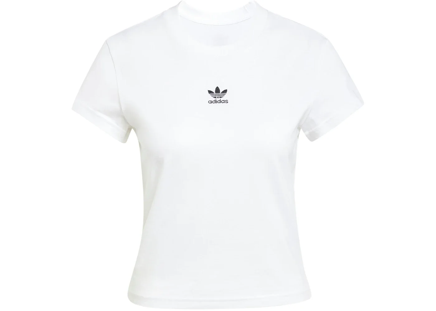 adidas Women's Essentials Slim T-Shirt White - 1