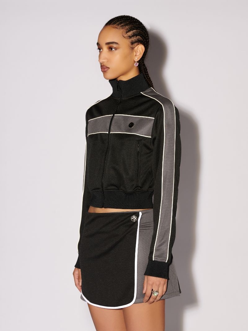 Cropped Track Jacket - 5