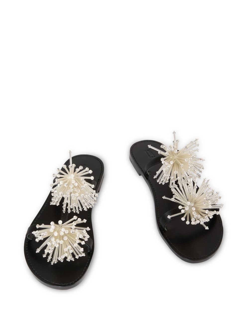 embroidered slides - 2