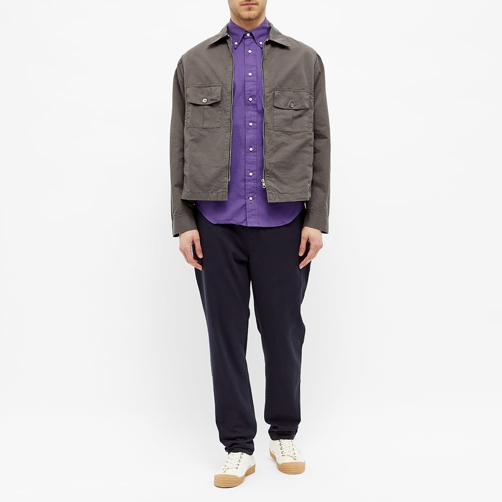 Gitman Vintage Button Down Overdyed Oxford Shirt - 6