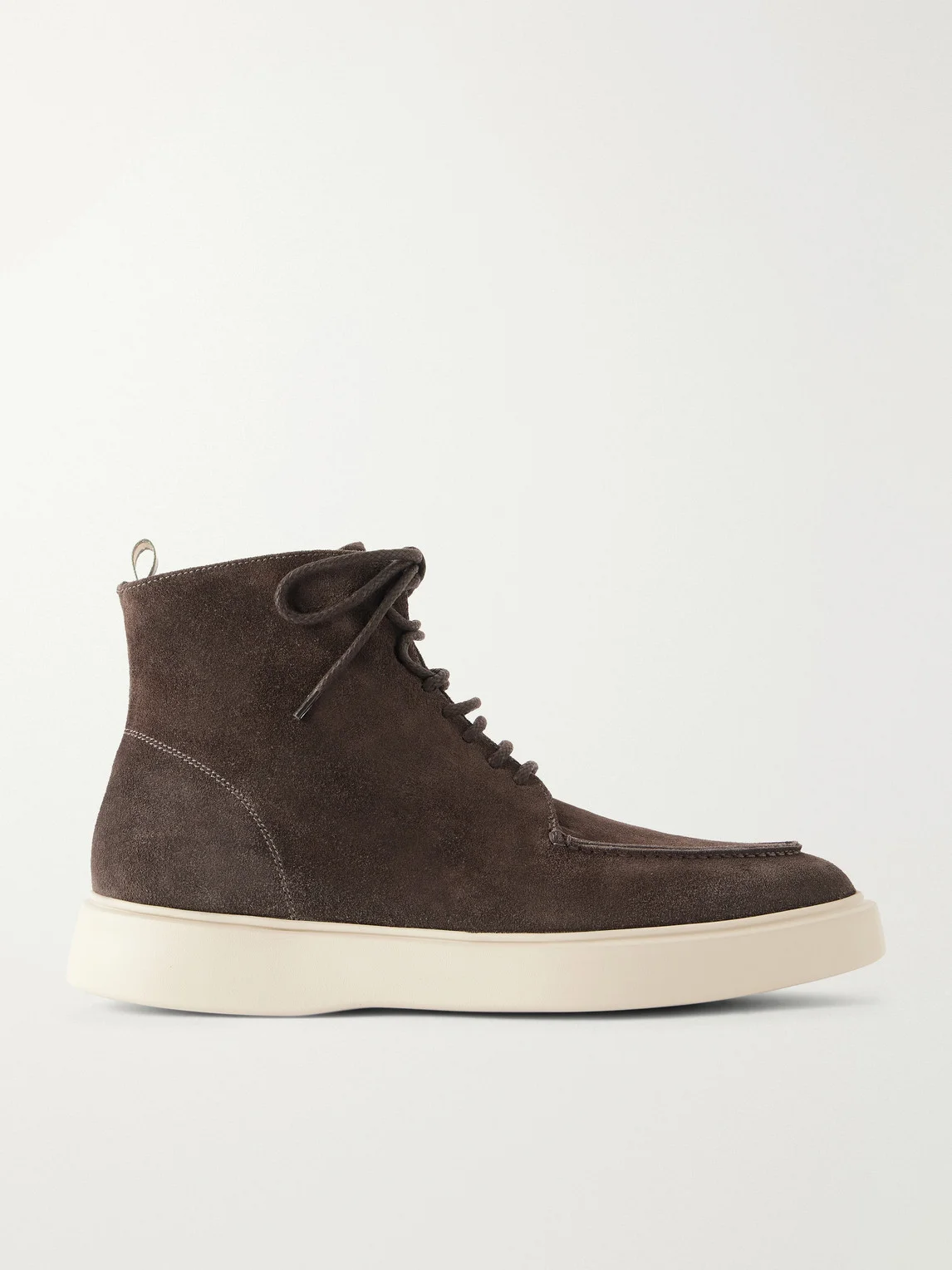 Frame 004 Suede Lace-Up Boots - 1