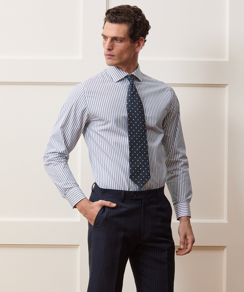TODD SNYDER End-On-End Poplin Dress Shirt outlook
