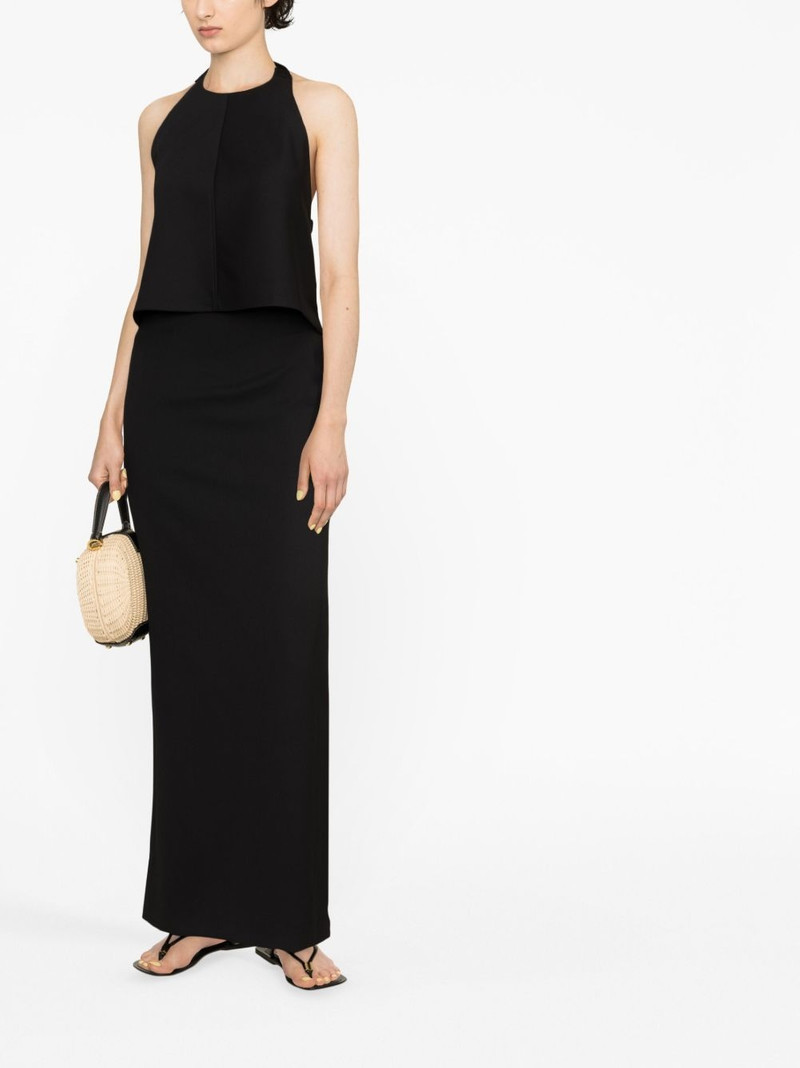 WARDROBE.NYC halterneck wool top outlook