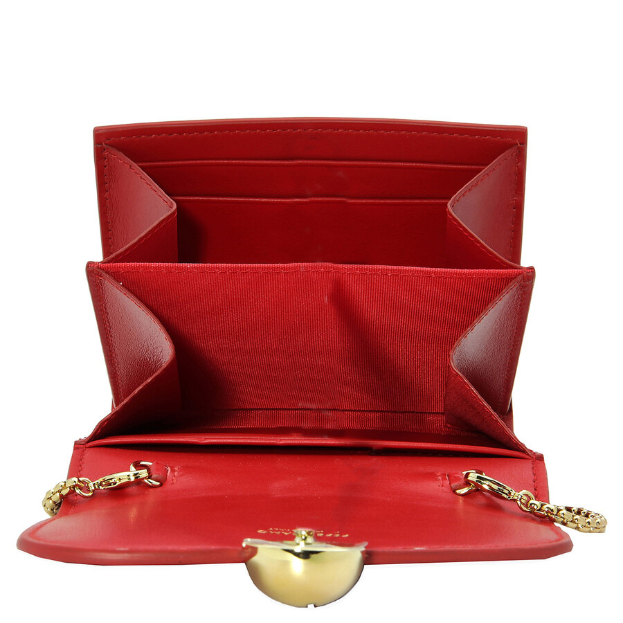 Ferragamo Asymmetrical Flap Leather Wallet - 5