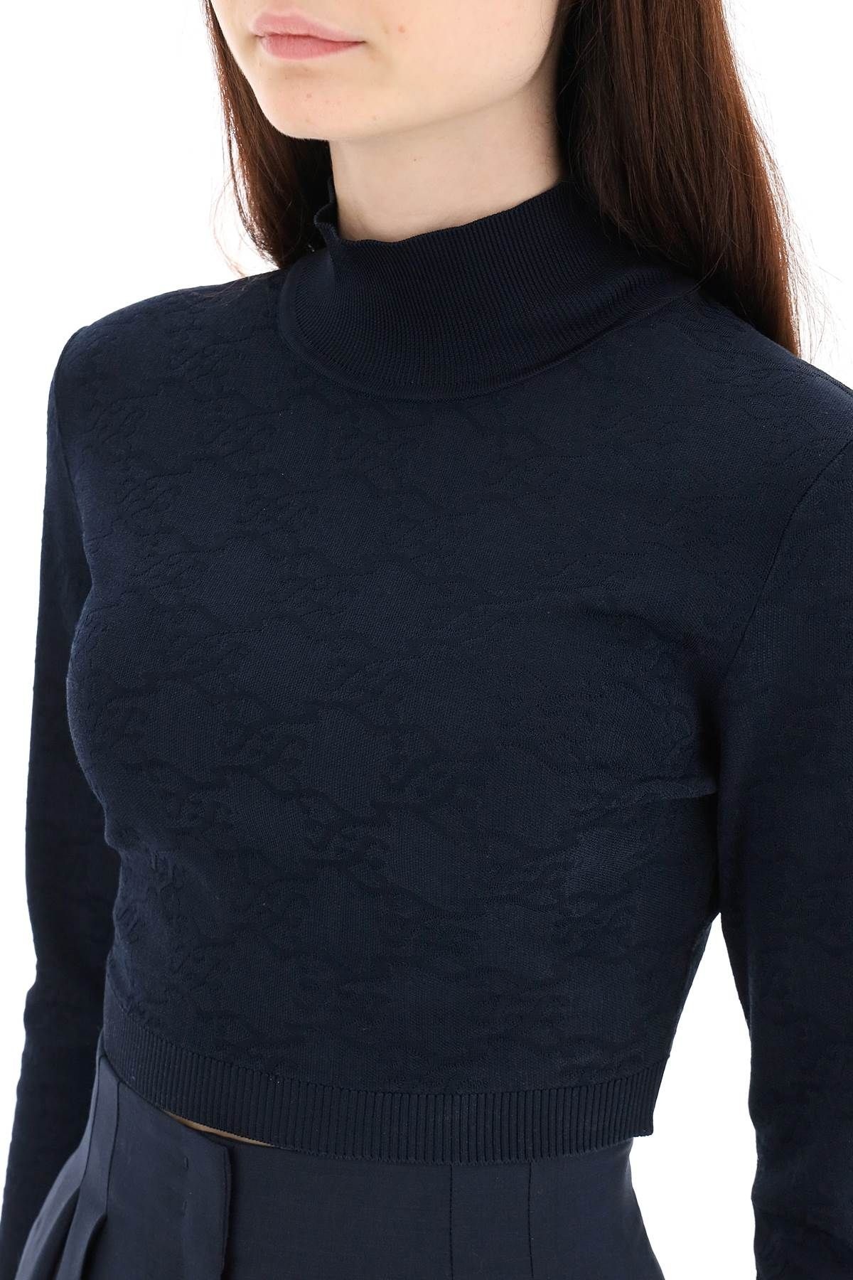 FF KARLIGRAPHY VISCOSE SWEATER - 5