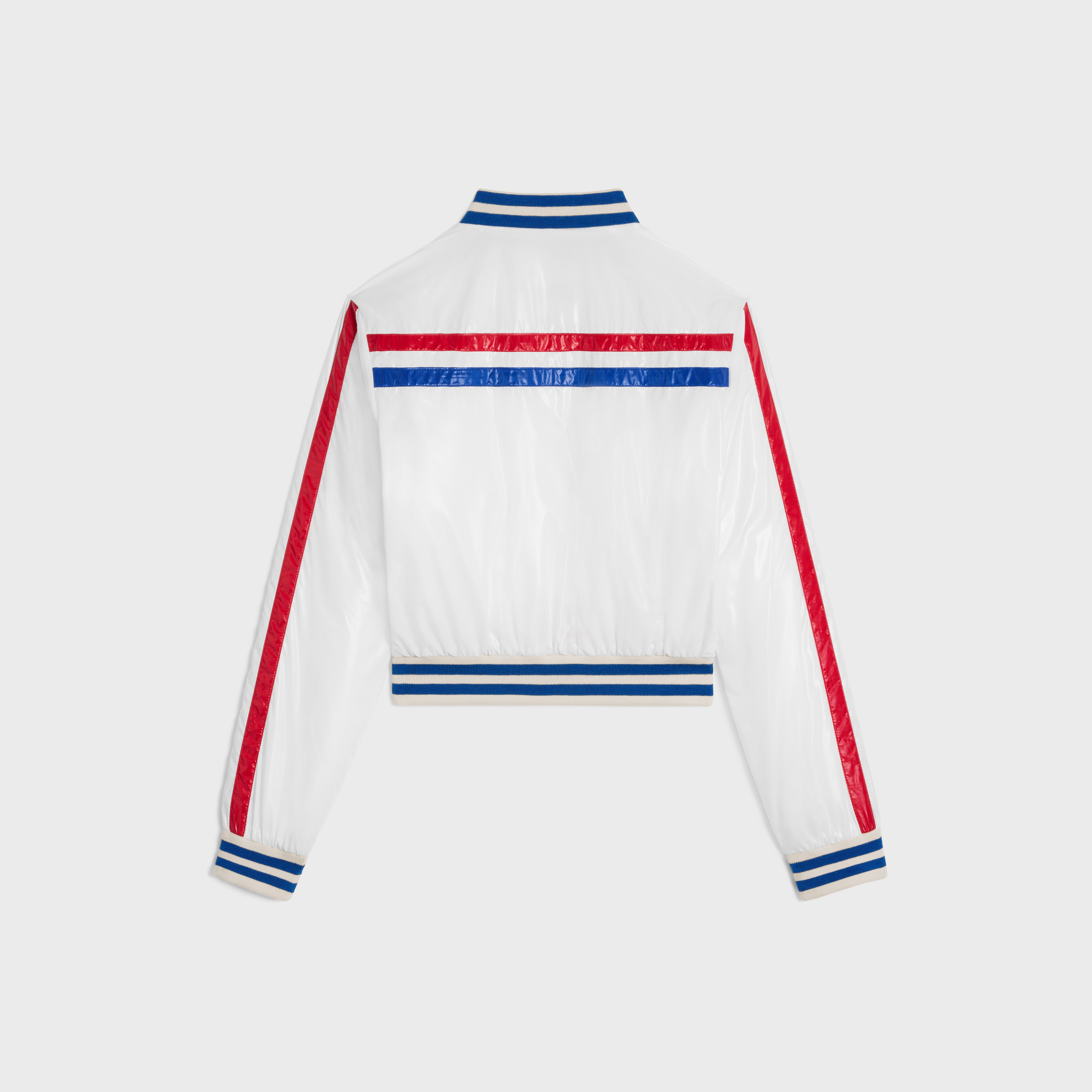 cropped blouson jacket in lightweight nylon - 2