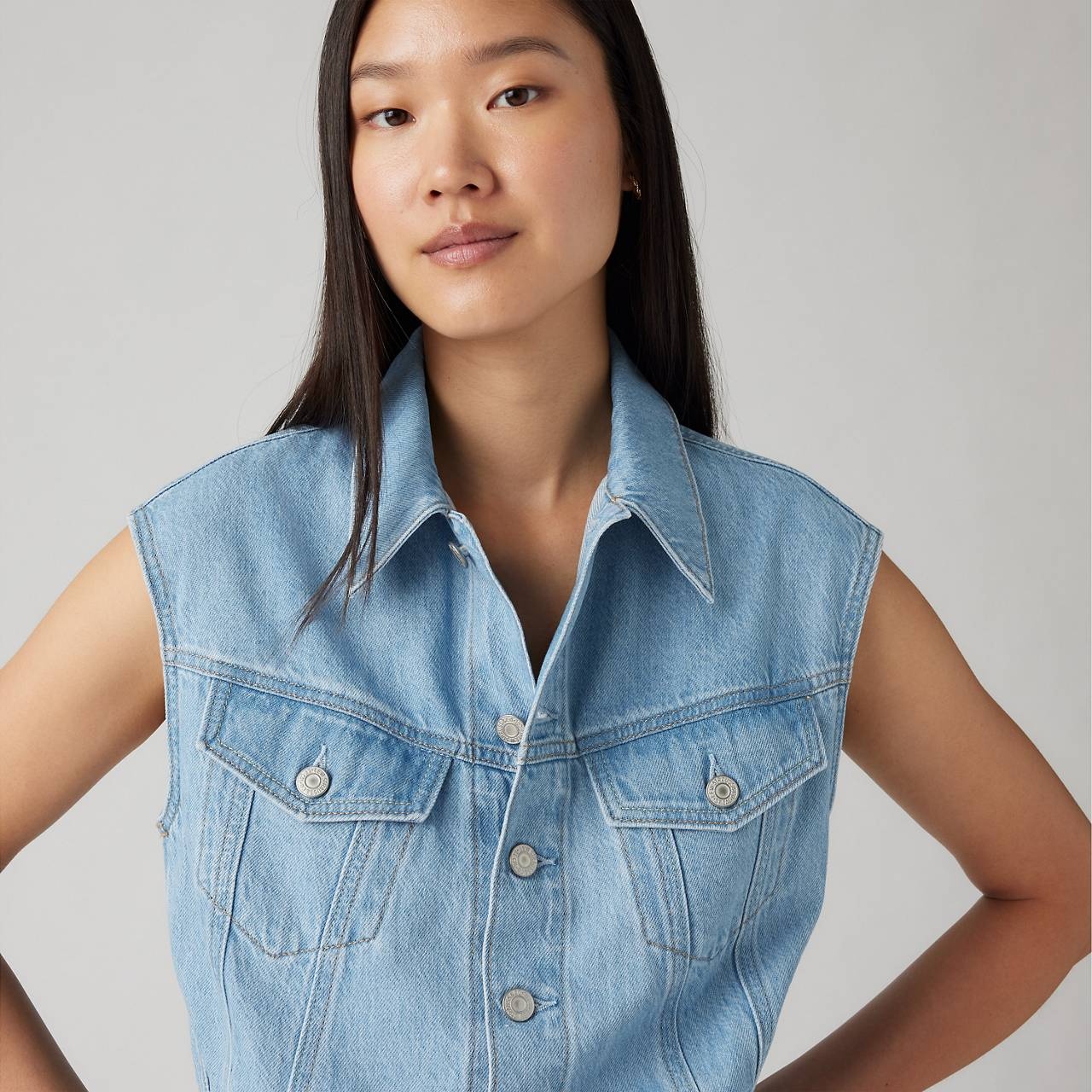 ICONIC SLEEVELESS DRESS - 5
