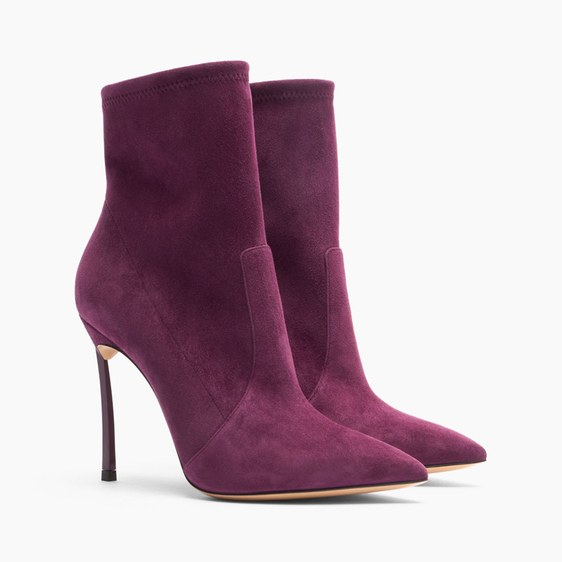 CASADEI Blade Suede Ankle Boots outlook