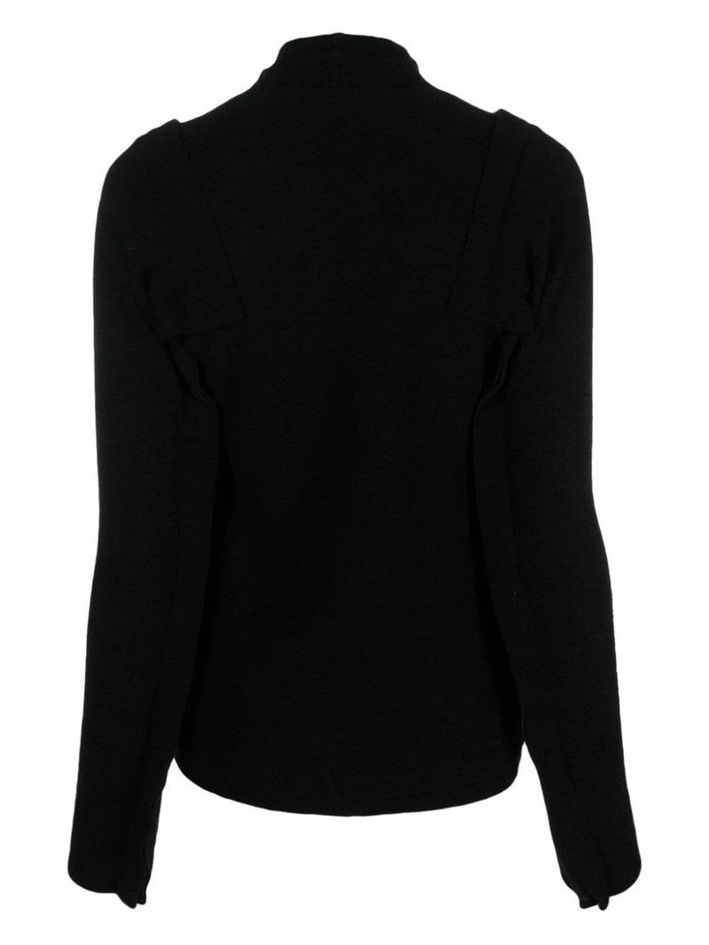 Kiko Kostadinov Arc high-neck top outlook