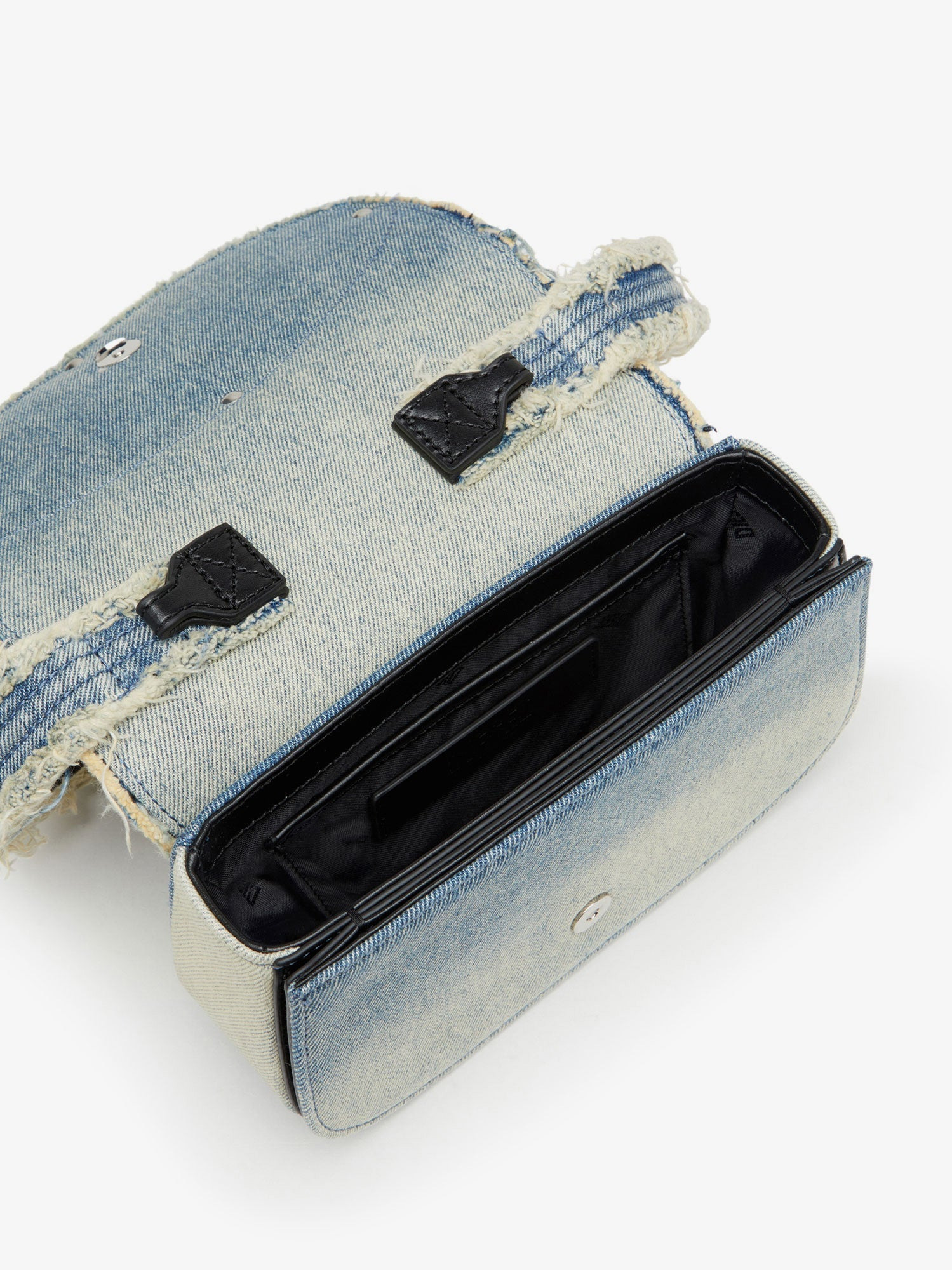 Diesel Women 1Dr Denim Shoulder Bag With Used Effect - 4