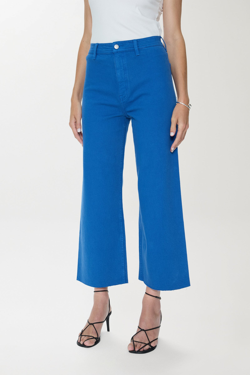PISTOLA PENNY CROP HIGH RISE WIDE LEG JEAN - CIEL outlook