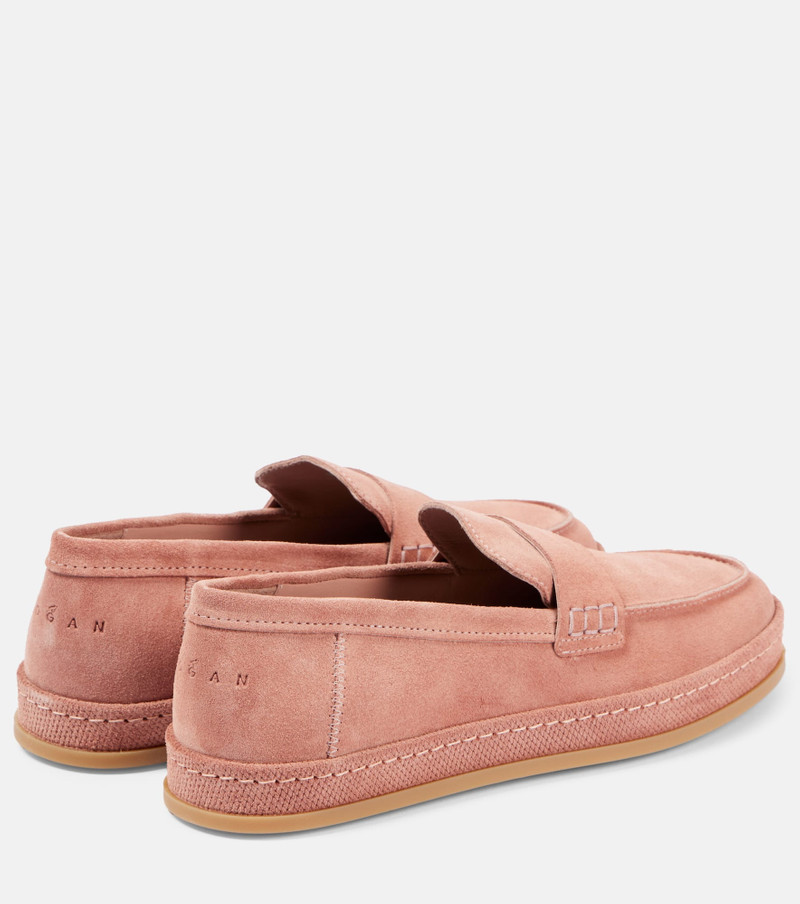 HOGAN H683 suede loafers outlook