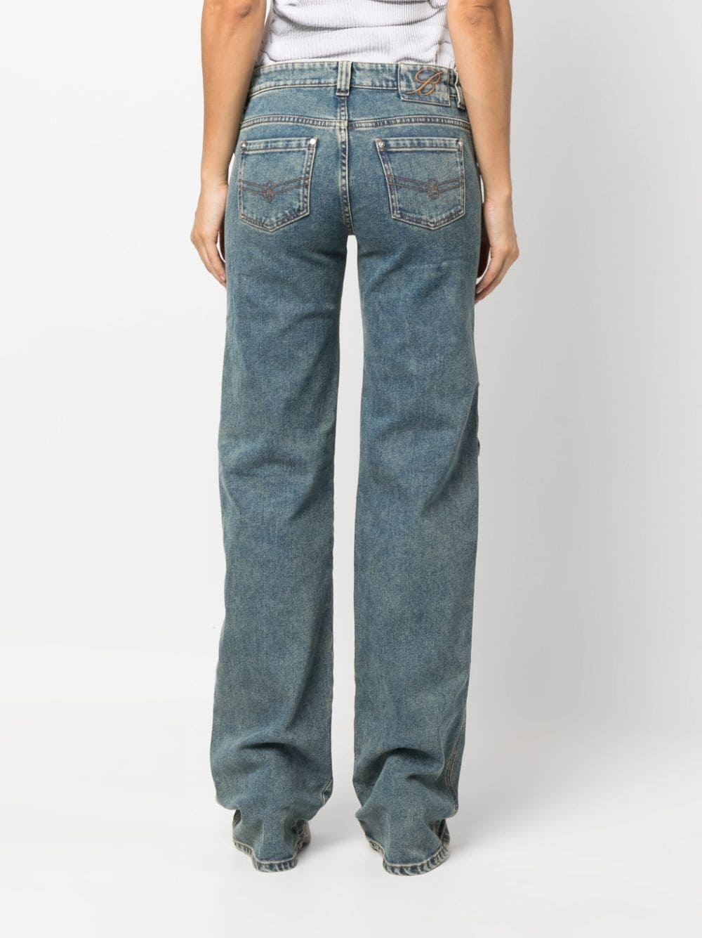 【関税込み】Blumarine ブラウン スパイラル トラウザーズ OB-8958HT】 クロムエクセルレザーオックスフォード Vibram#700