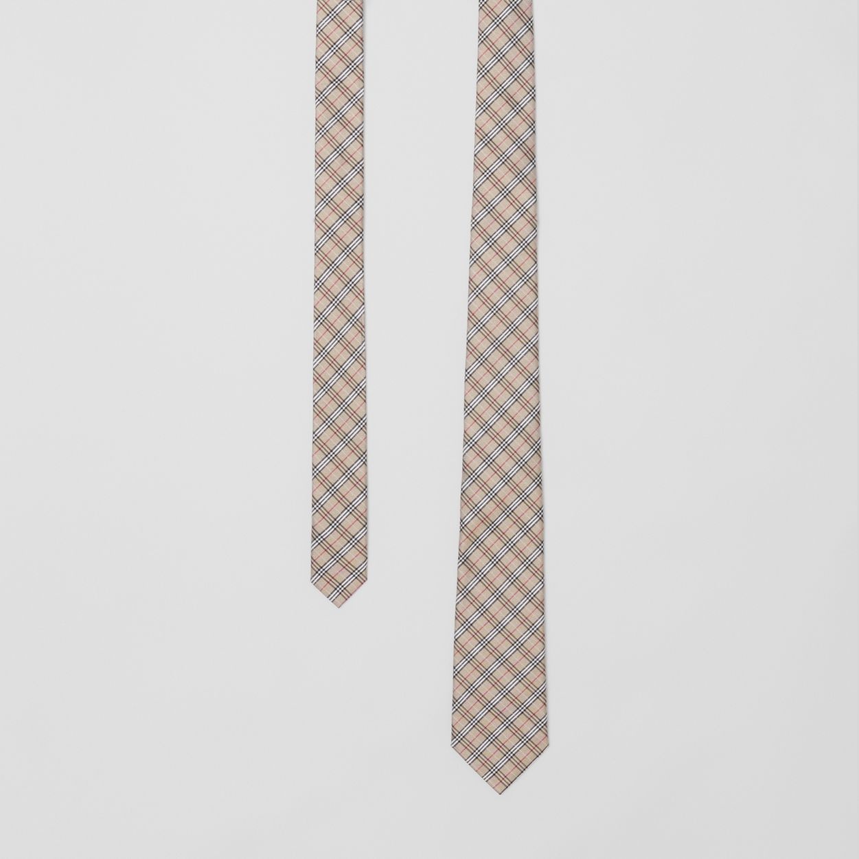 Classic Cut Microcheck Silk Jacquard Tie - 2