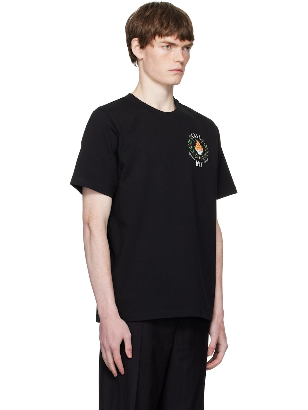 Black 'Casa Way' Short-Sleeve T-shirt - 2