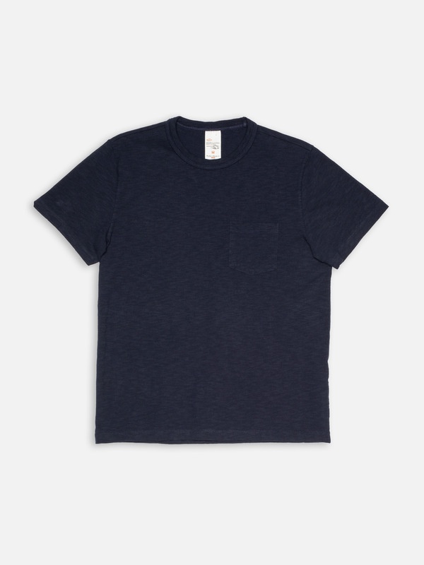 Roy Heavy Slub T-Shirt Blueberry - 1
