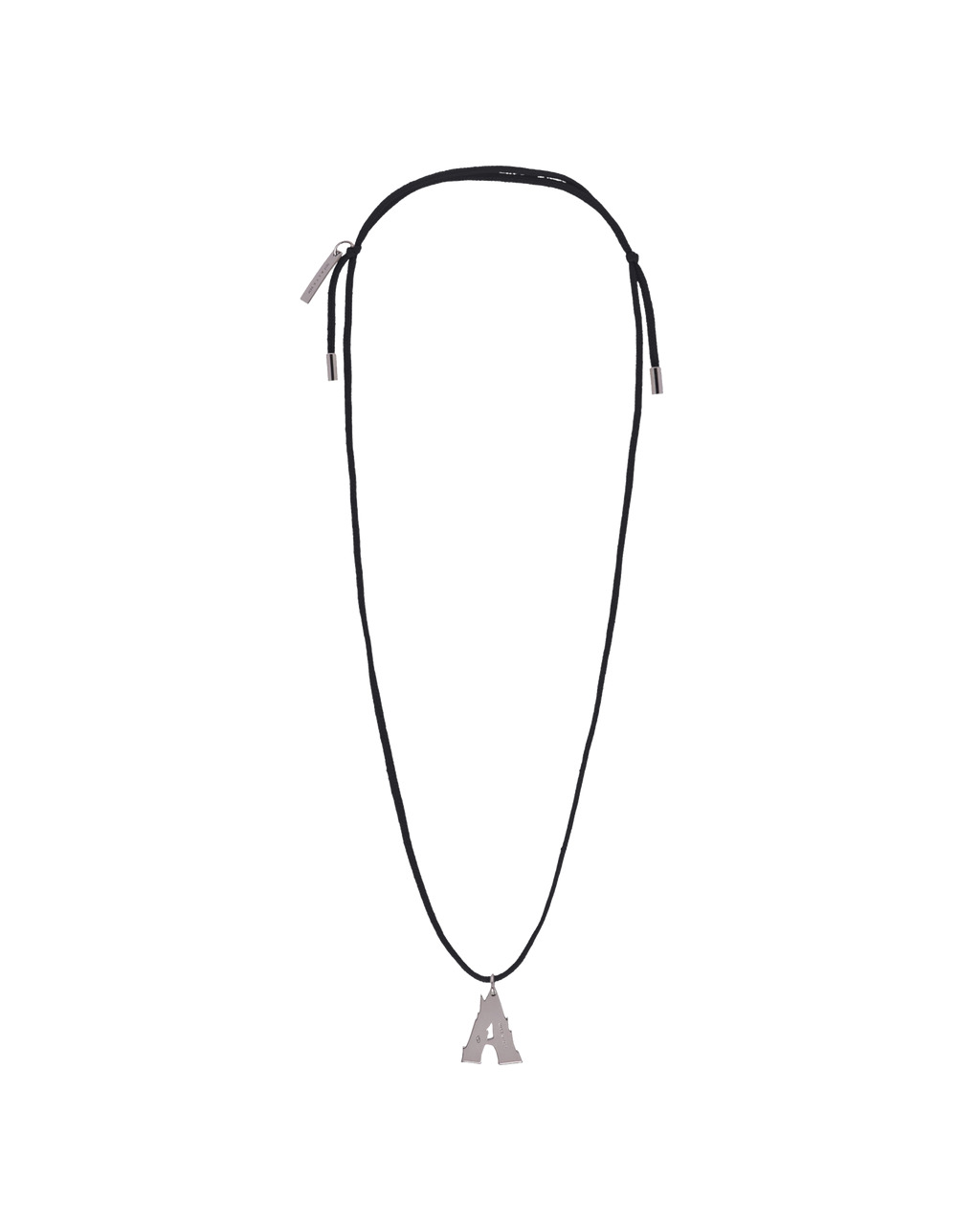 A LOGO CORD NECKLACE - 2