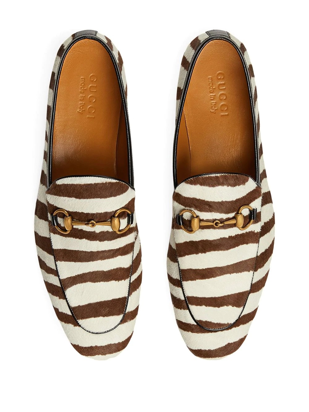 Jordaan zebra-effect loafers - 4