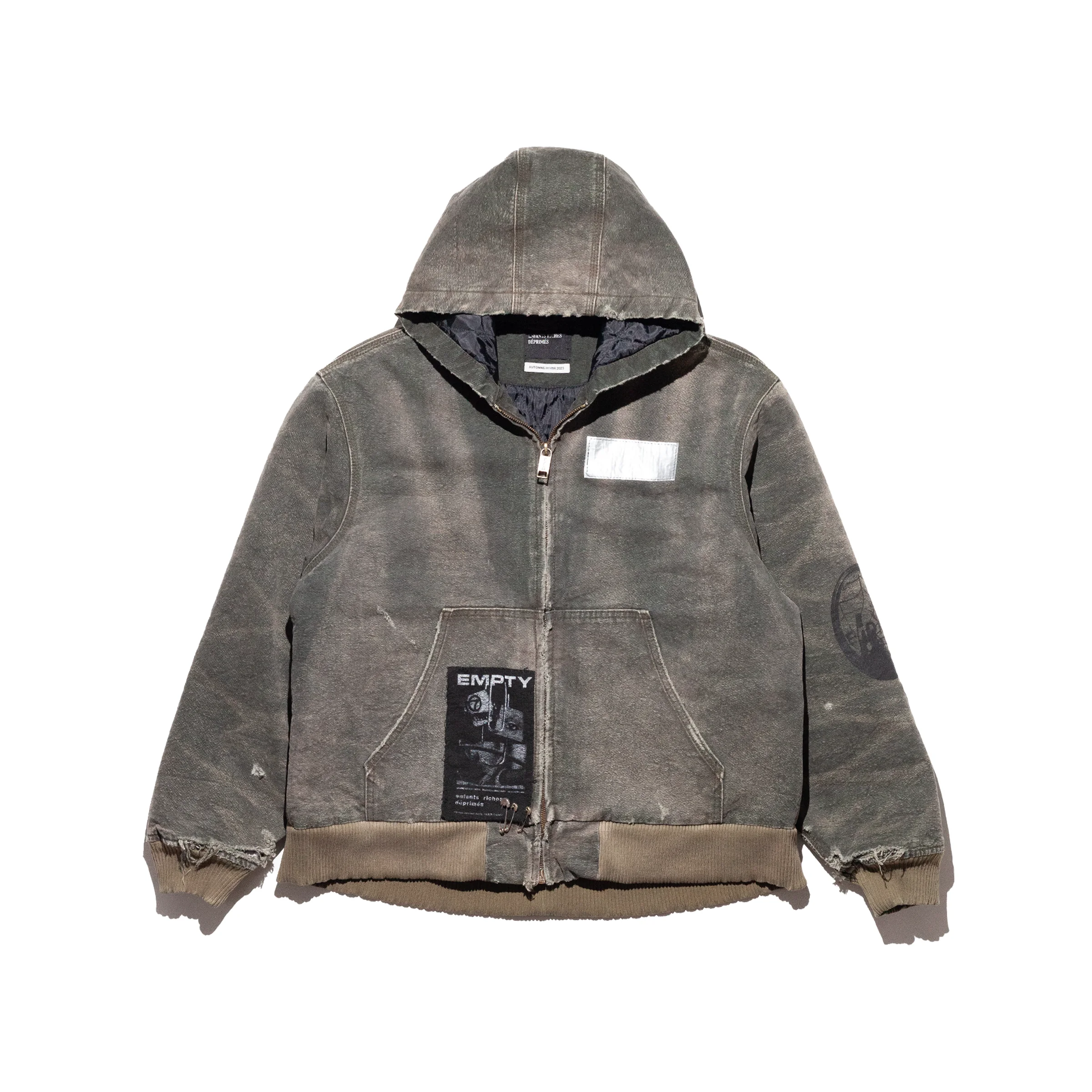 WAR STARTED HOODED WORK JACKET - 1