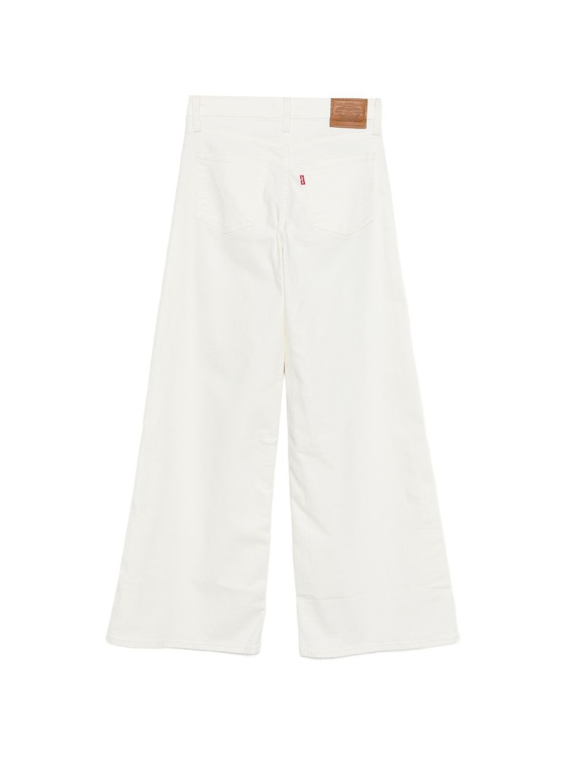 Levi's 728 high-rise wide-leg denim jeans outlook