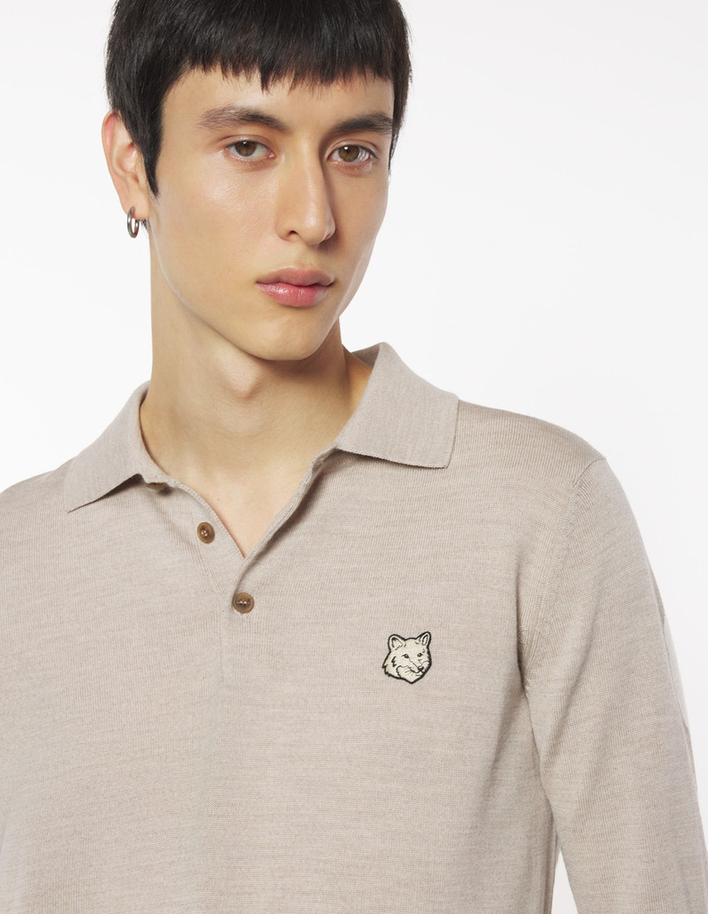 BOLD FOX HEAD PATCH POLO JUMPER 4