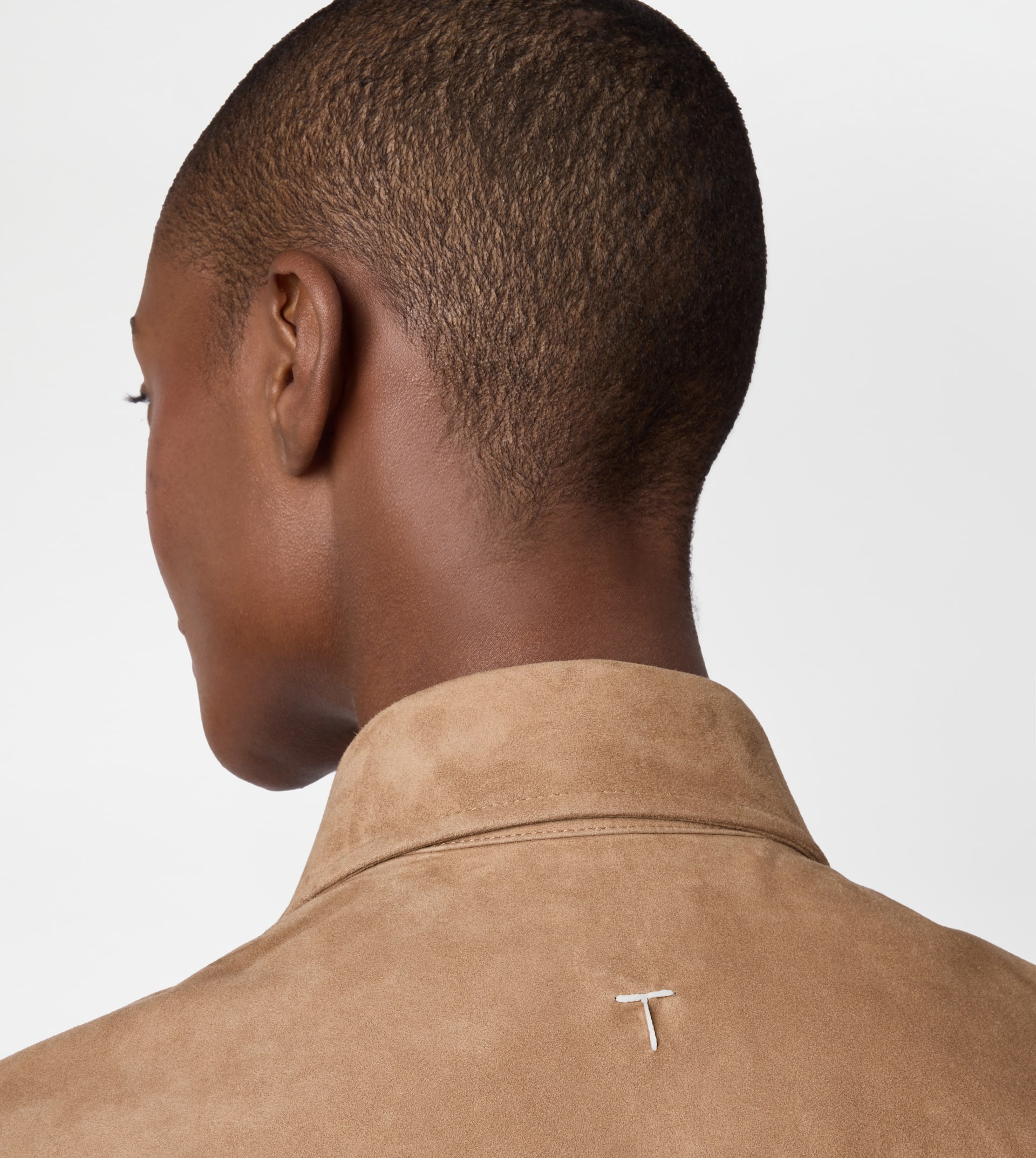PASHMY SHIRT IN SUEDE - BEIGE - 6