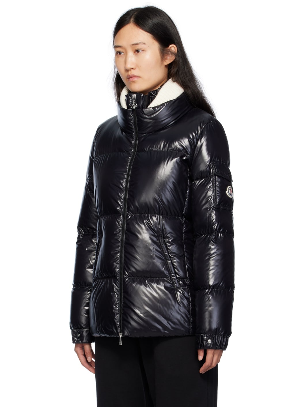 Moncler Vistule Short Down Jacket | REVERSIBLE