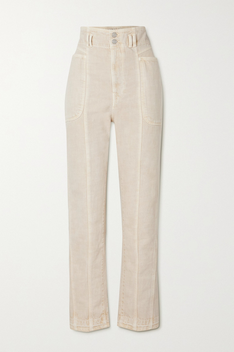 Tess high-rise slim boyfriend jeans 1