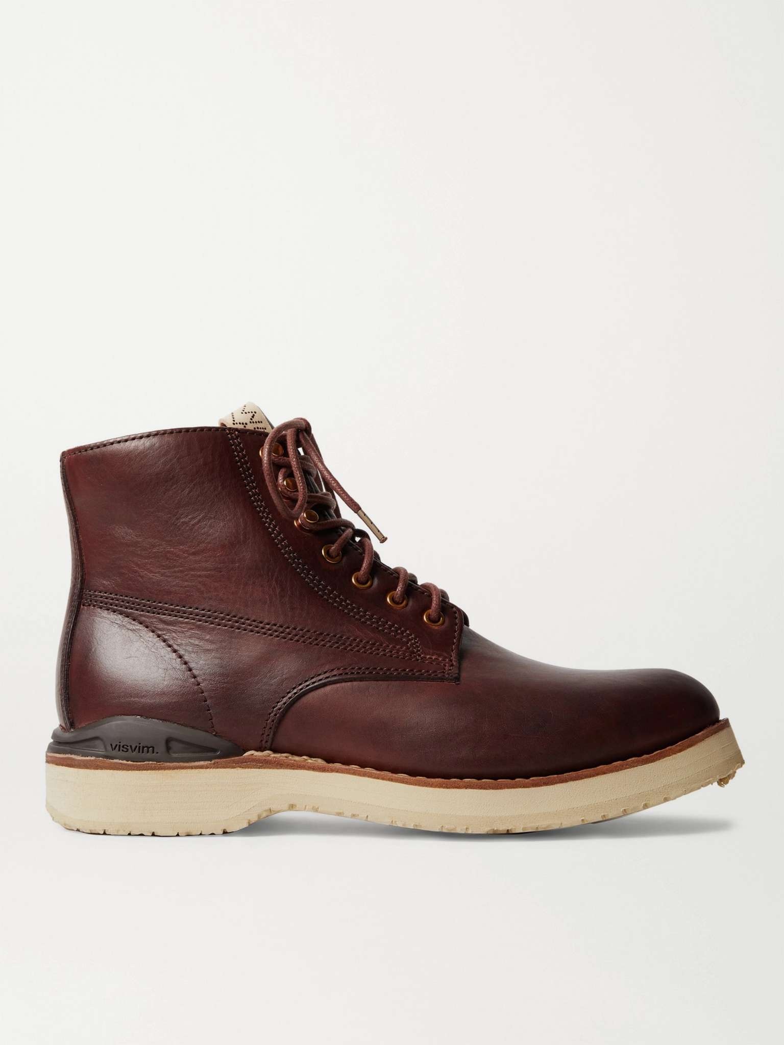 Virgil Burnished-Leather Boots - 1