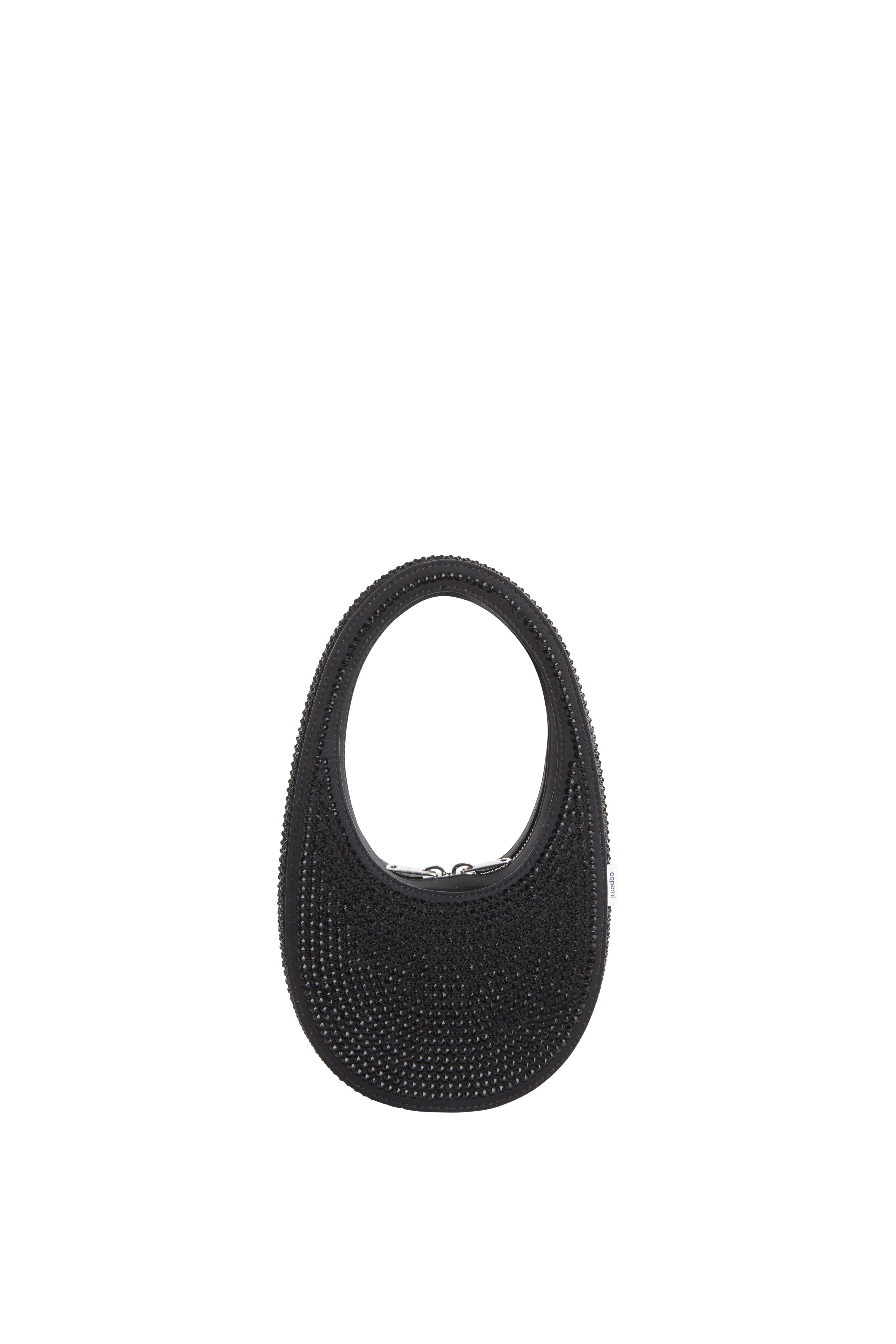 Crystal-Embellished Mini Swipe Bag - 9
