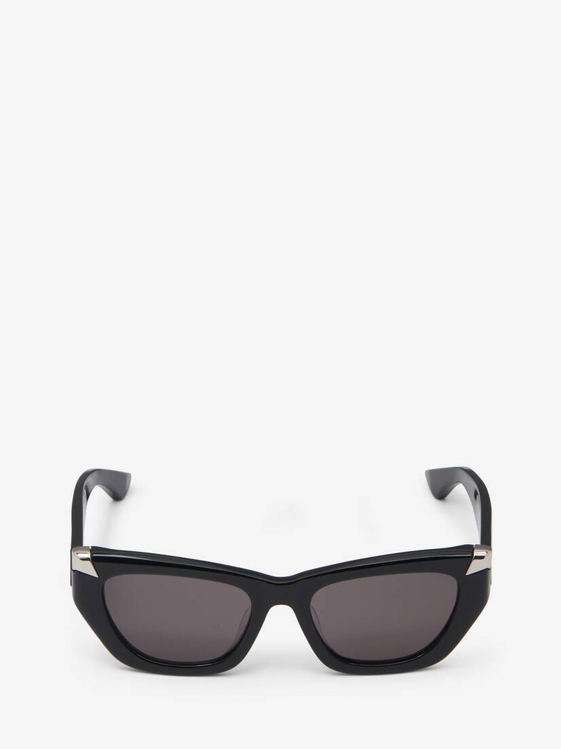 Women's Punk Rivet Geometric 선글라스 - 1