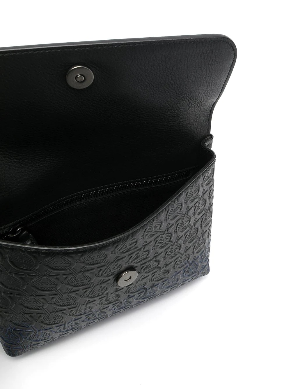 Gancini embossed belt bag - 5