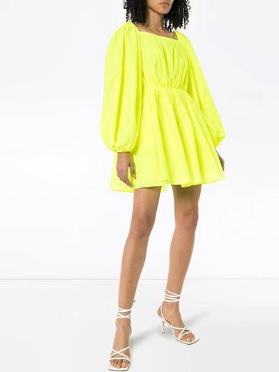 Valentino puff sleeve mini dress outlook