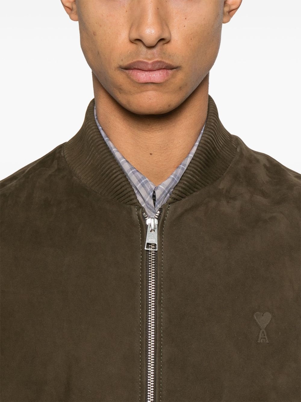 suede bomber jacket - 5