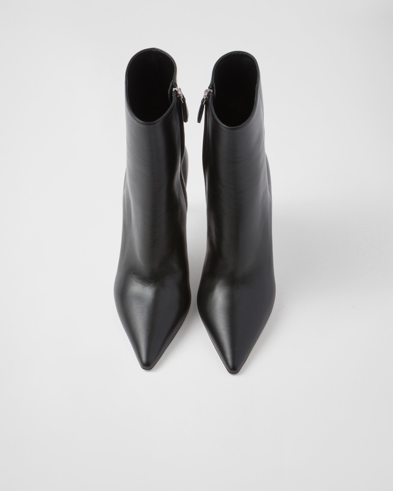 Nappa leather booties 4
