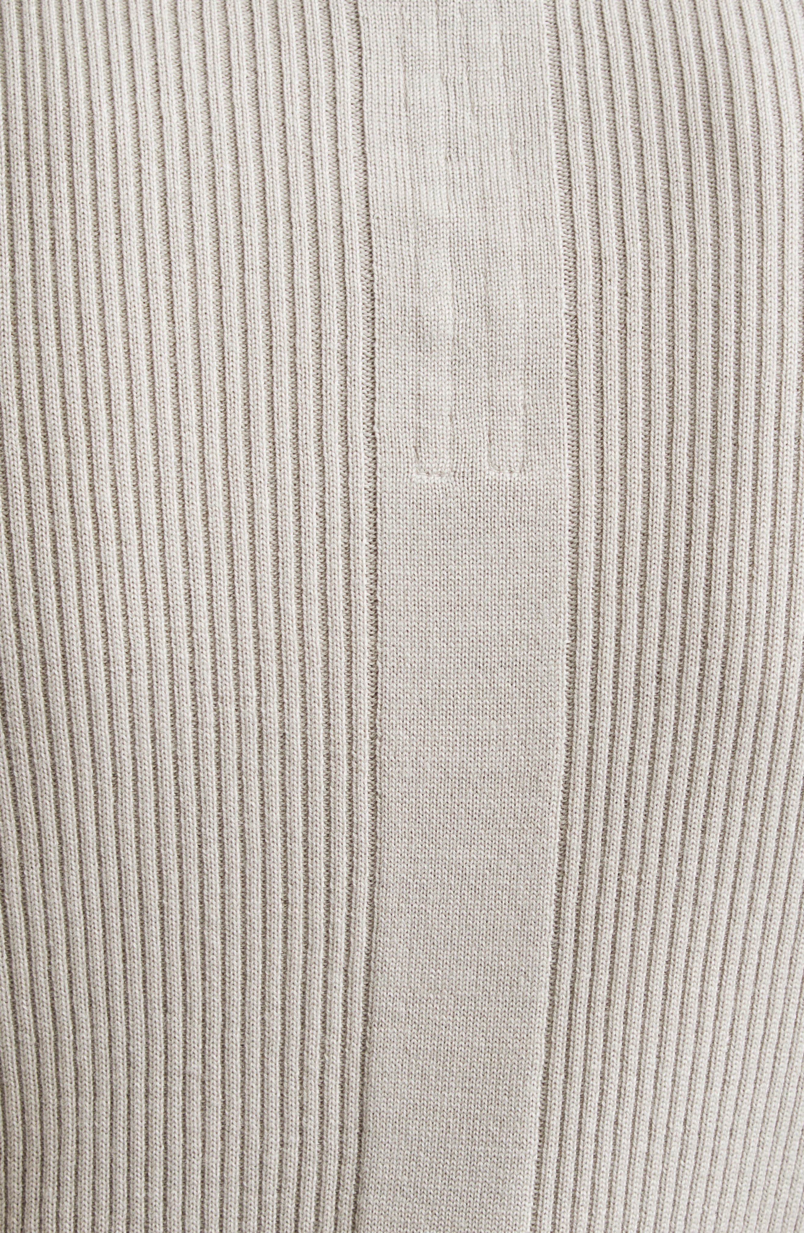 Rick Owens Maglia Wool Rib Tank in Pearl at Nordstrom - 7