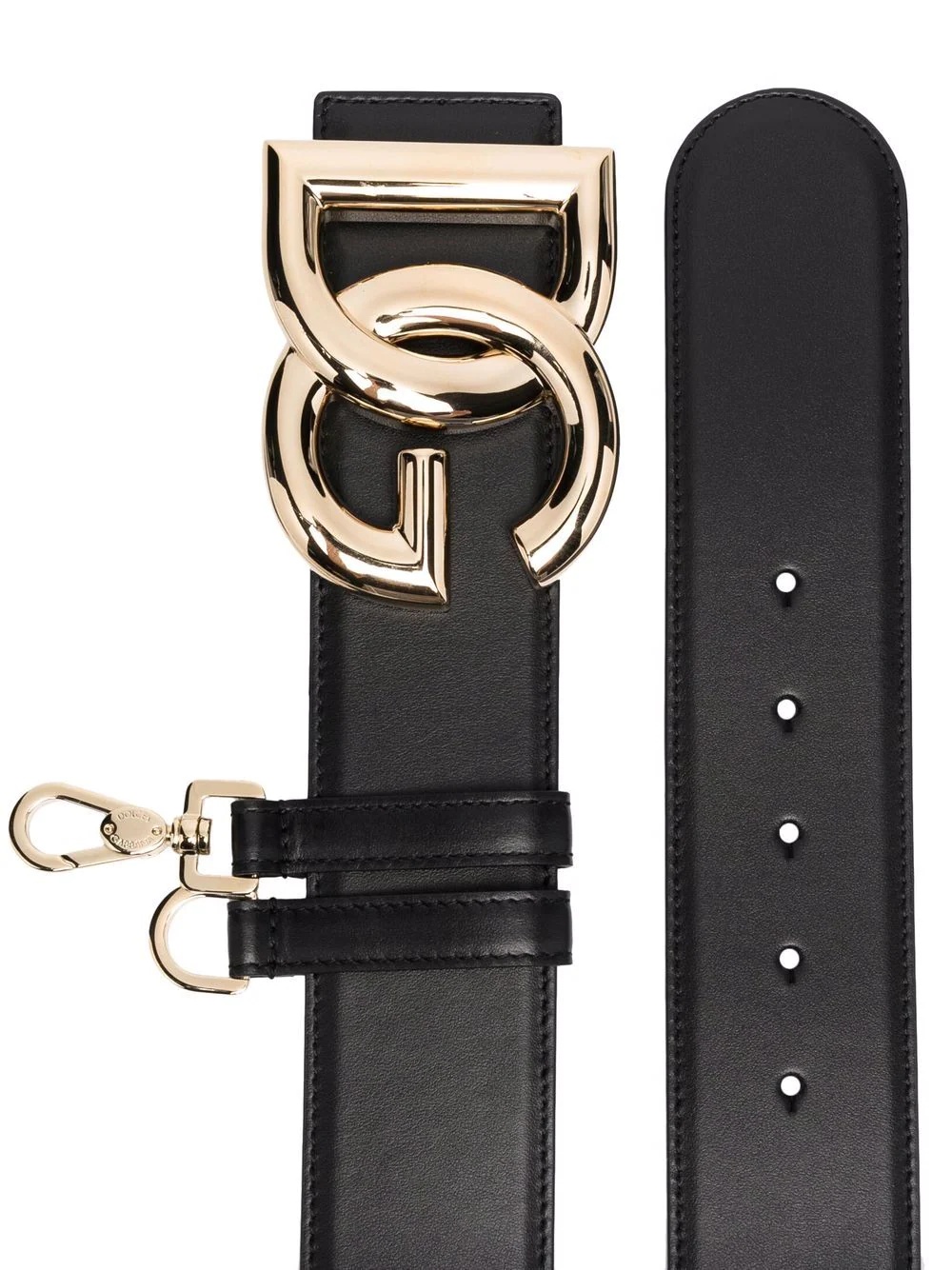 logo buckle belt - 2