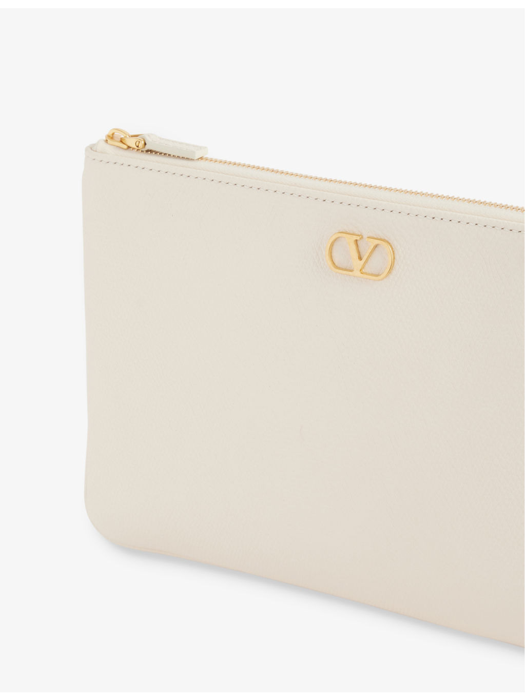 VLogo Signature Leather Pouch - 3
