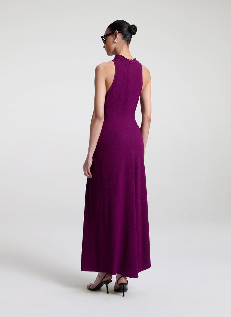 Inez Textured Midi Dress 6