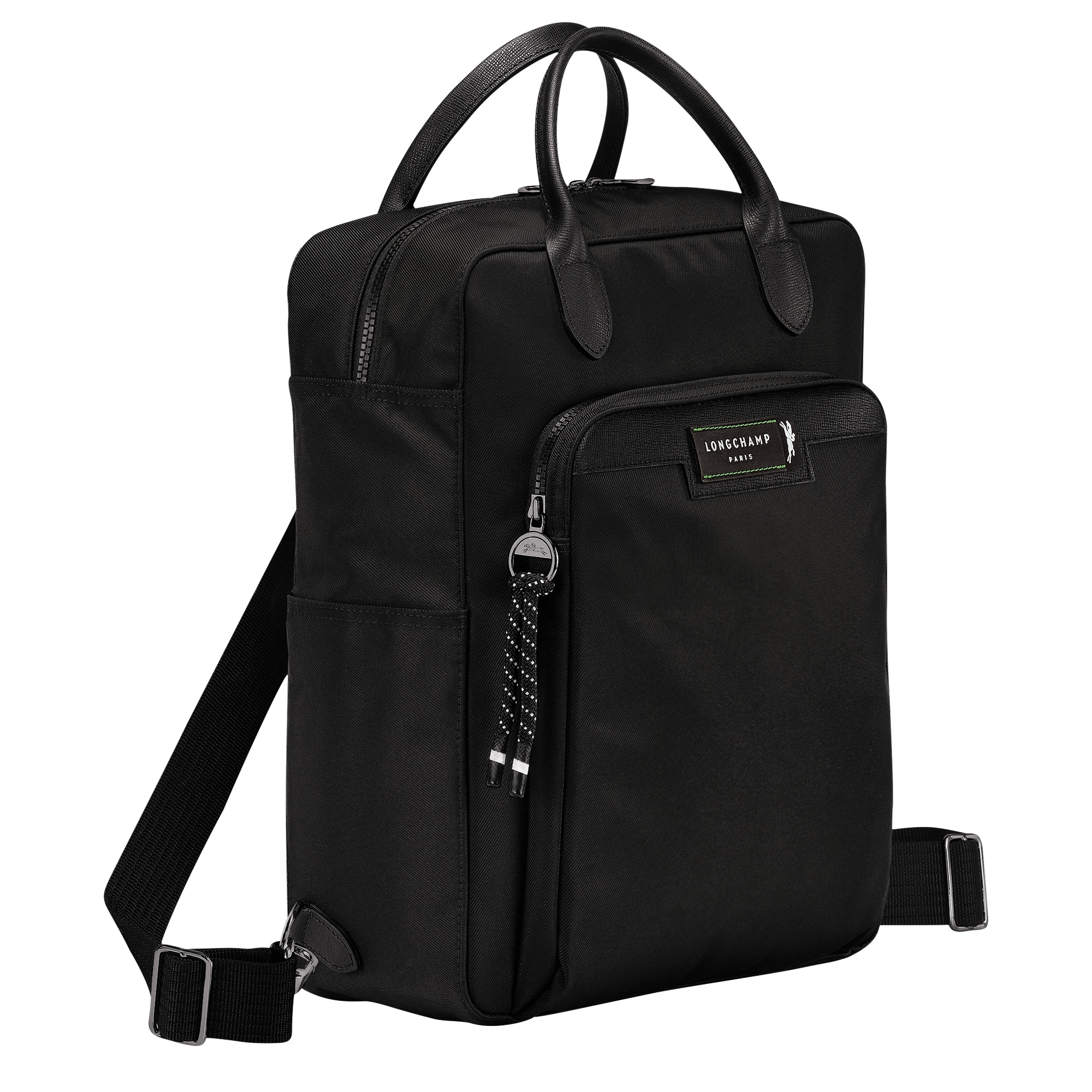 Le Pliage Energy M Backpack Black - Recycled canvas - 3