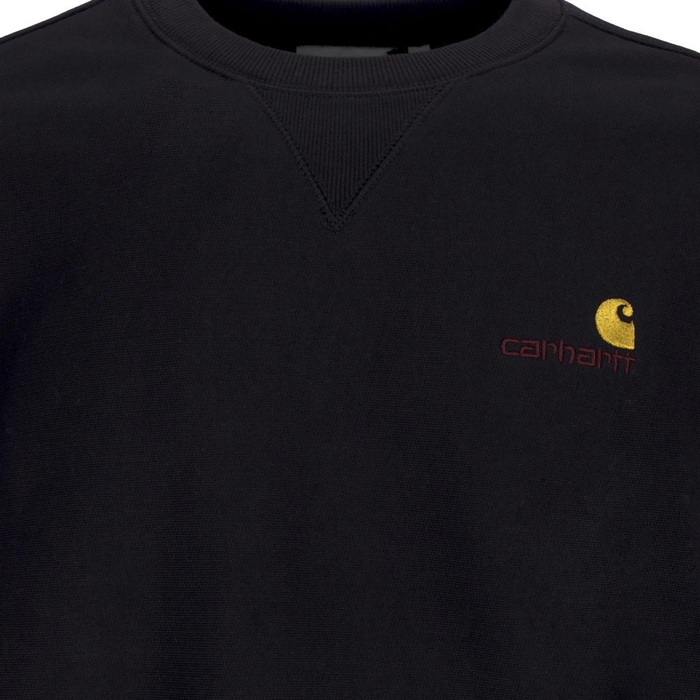 SCRIPT CREWNECK SWEATSHIRT BLACK - 3