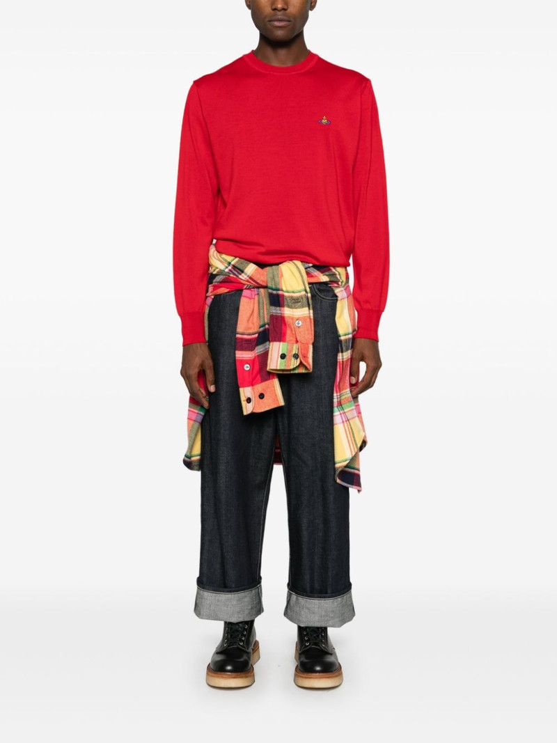 Vivienne Westwood Orb-embroidered sweater outlook